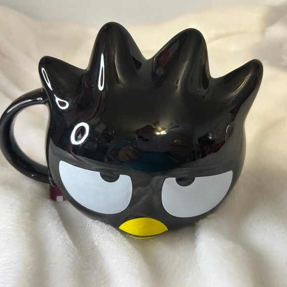 New Badtz-Maru Large Sculpted Hello Kitty Friend Coffee Mug By Sanrio. - Picture 4 of 8